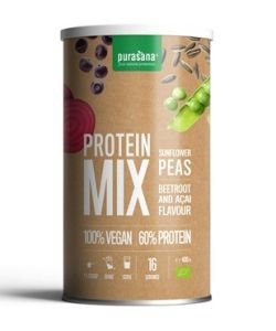 Plant proteins of Pea and Rice - Flavor Fruits of wood - Açaï BIO, 400 g
